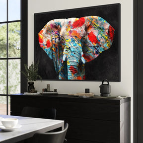"COLORFUL ELEPHANT" - Art For Everyone