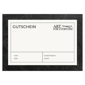 Geschenkgutschein - Art For Everyone
