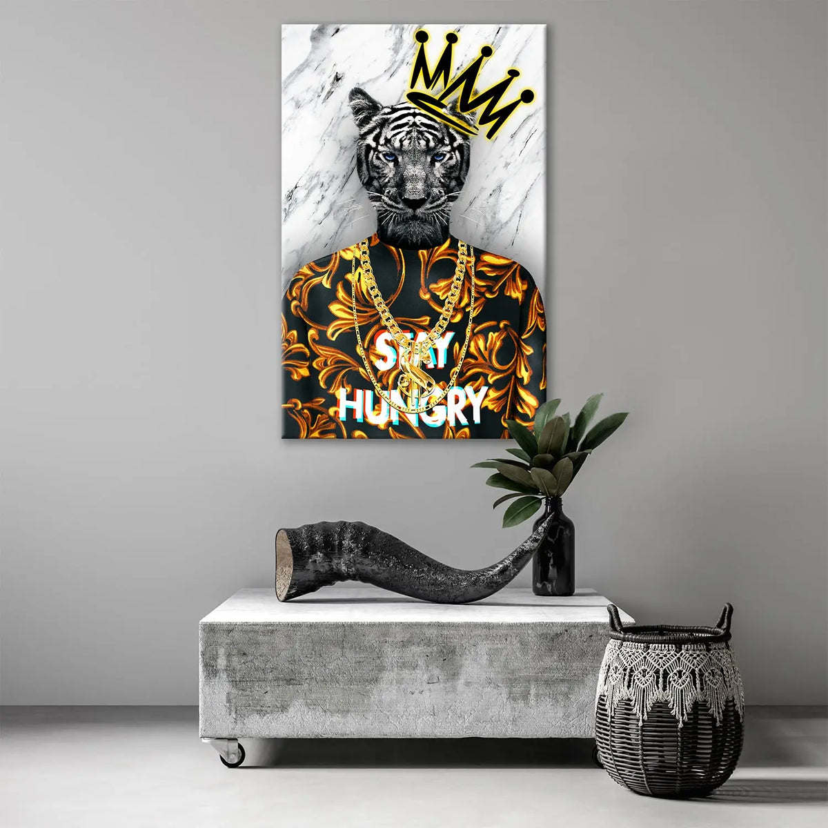 "STAY HUNGRY TIGER" - Art For Everyone