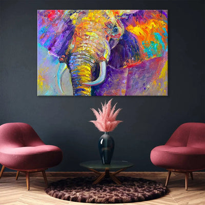 "ABSTRACT ELEPHANT" - Art For Everyone