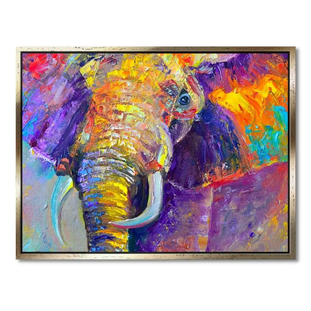 "ABSTRACT ELEPHANT" - Art For Everyone