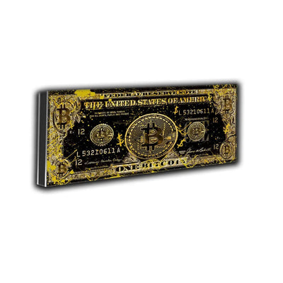 "BITCOIN NOTE" - Art For Everyone