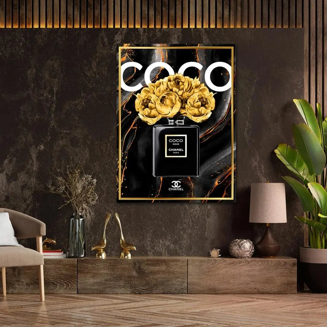 "Black & Gold CC No. 5" - Art For Everyone