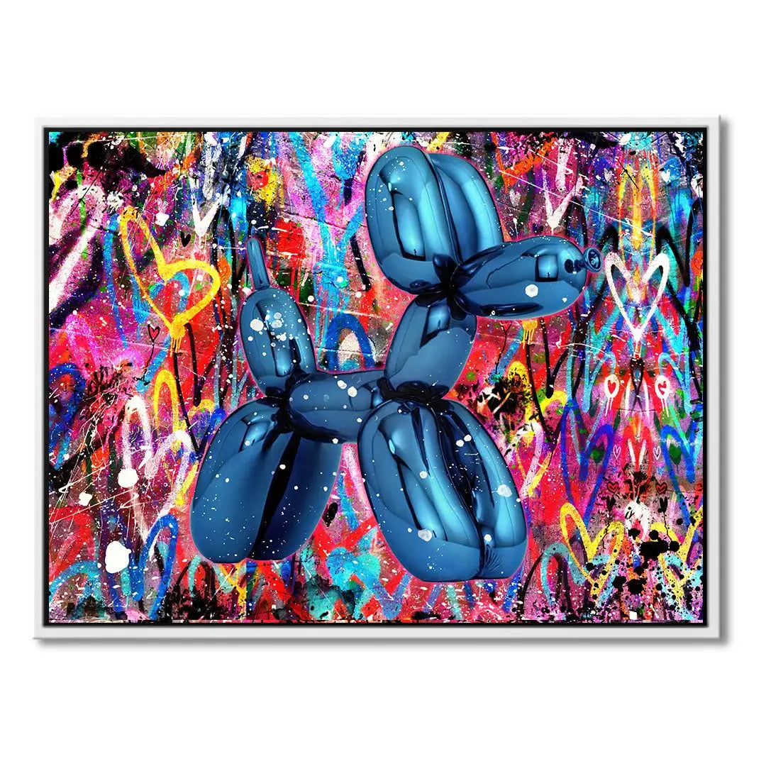 "COLORFUL BALLOON DOG" - Art For Everyone