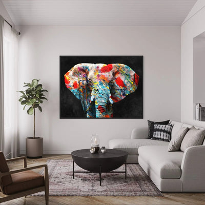 "COLORFUL ELEPHANT" - Art For Everyone