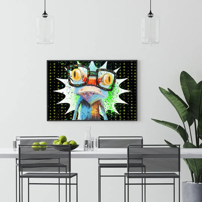 "COLORFUL FROG" - POSTER - Art For Everyone