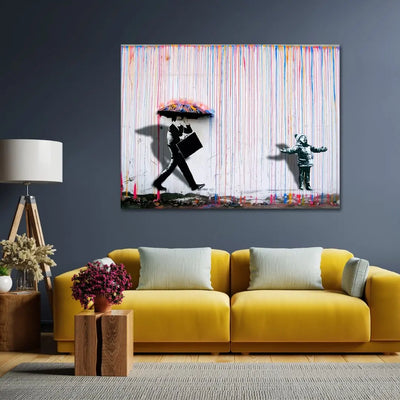 "Colorful Rain" - Art For Everyone