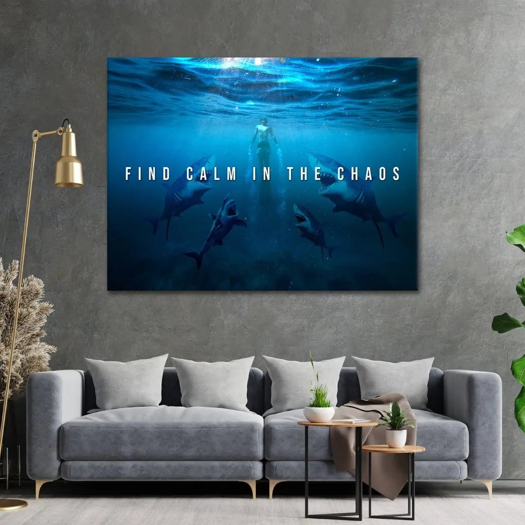 "Find Calm in the Chaos" - Art For Everyone