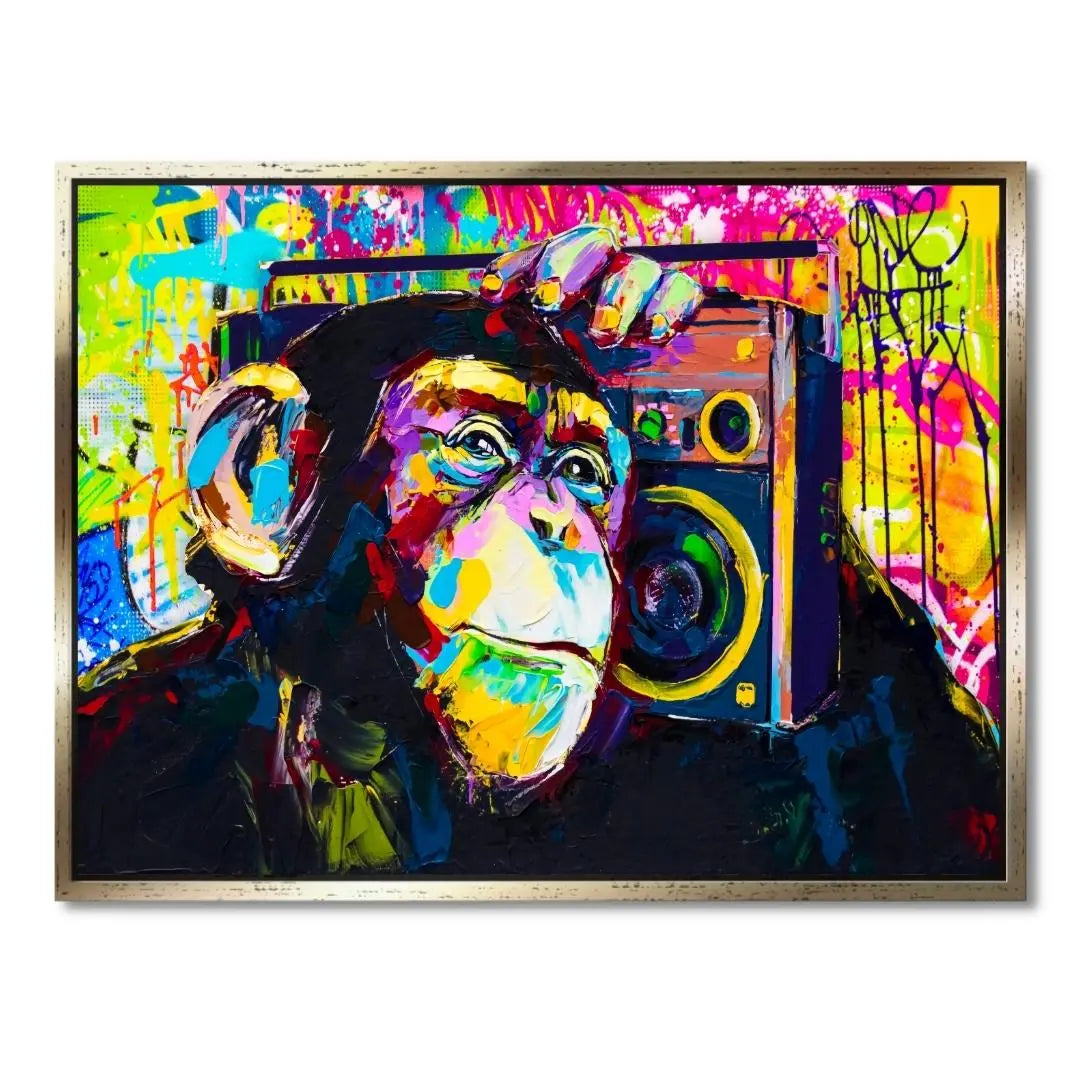 "Funny Chimp" - Art For Everyone