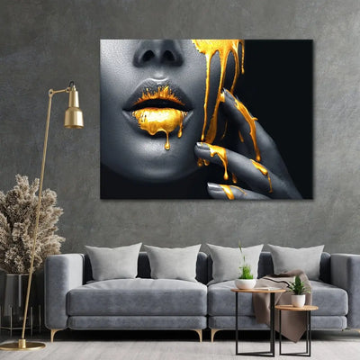 "Golden Lips Exclusive" - Art For Everyone