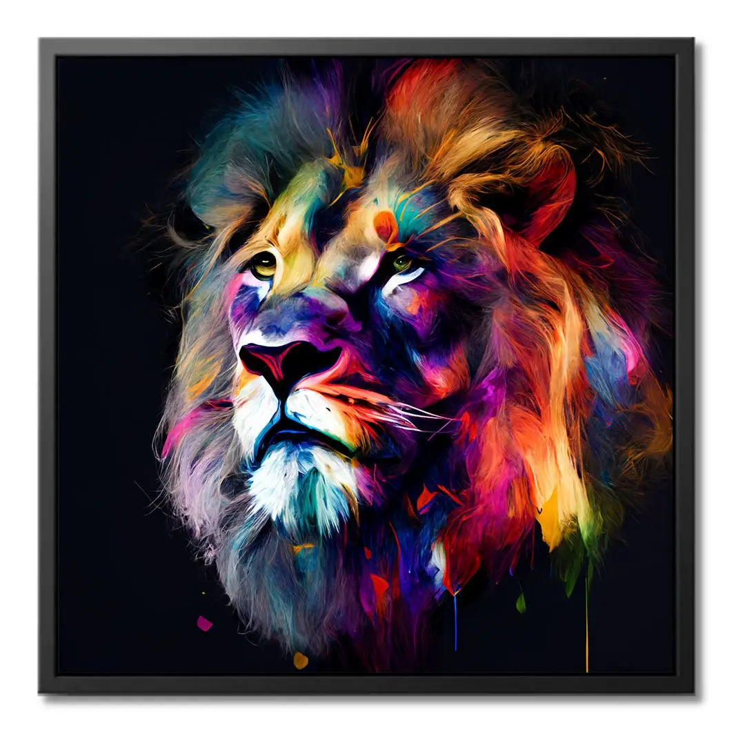 "LION IN COLOR" - Art For Everyone
