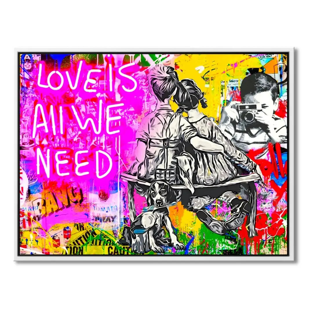 "LOVE IS ALL WE NEED" - Art For Everyone