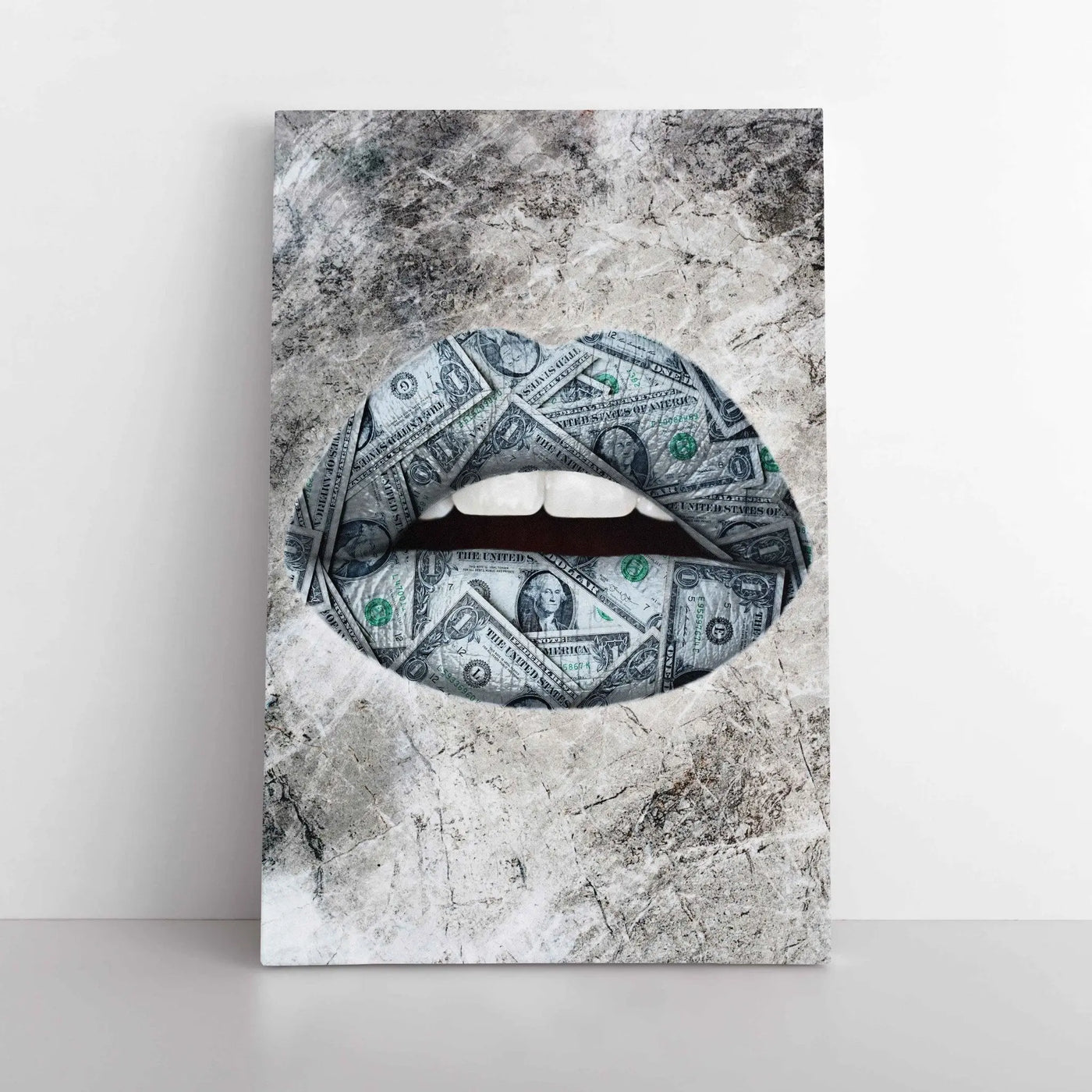 "MONEY LIPS" - Art For Everyone