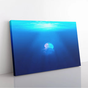 "PINK-BLUE JELLYFISH" - Art For Everyone