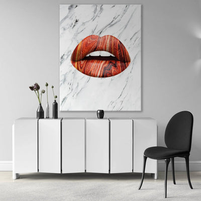 "RED LIPS" - Art For Everyone