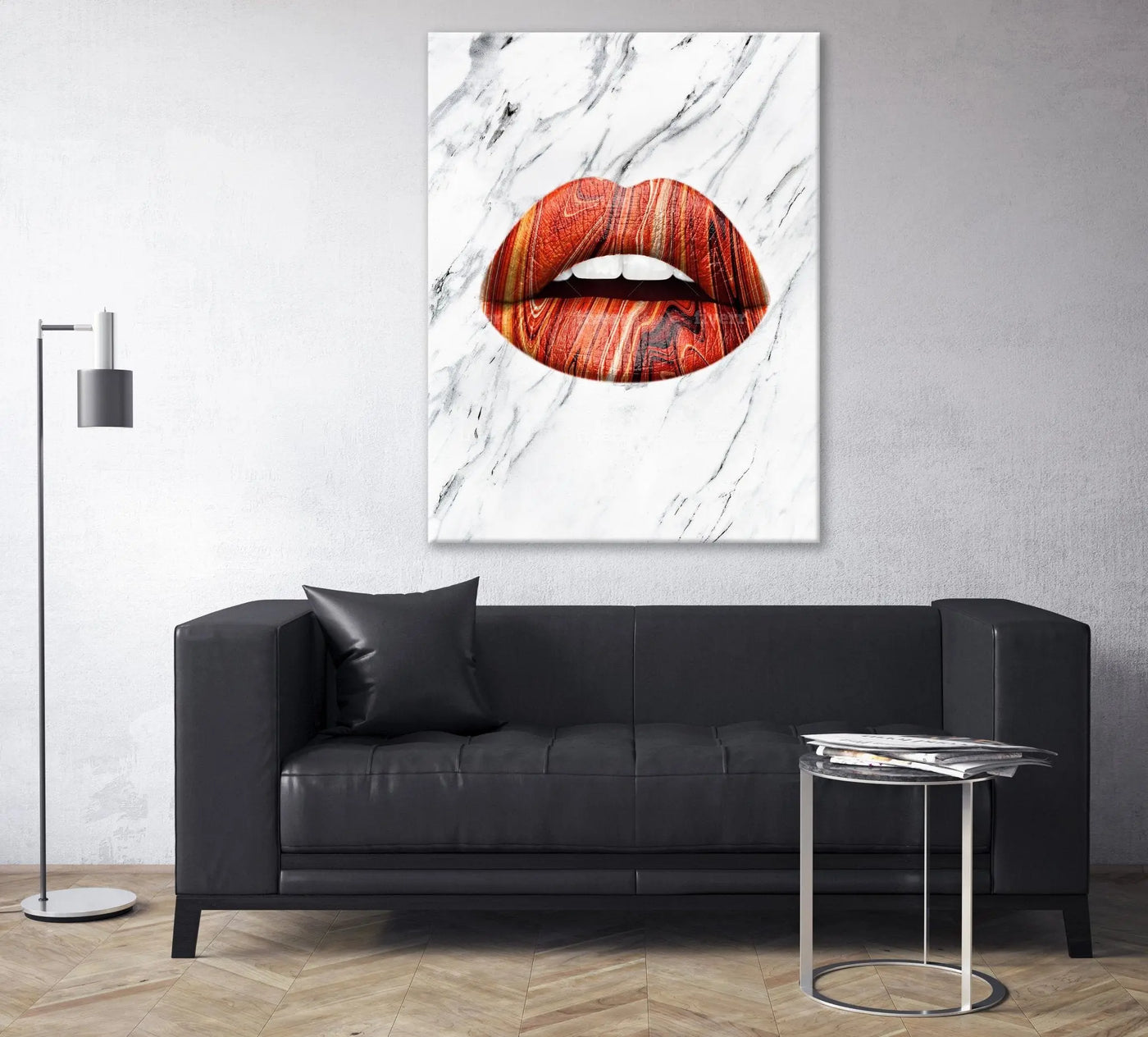 "RED LIPS" - Art For Everyone