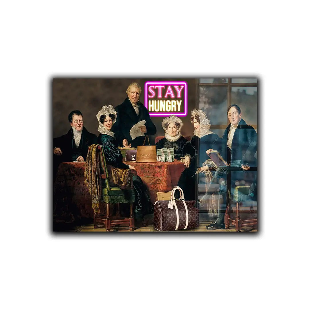 "Stay Hungry Historical" - Art For Everyone