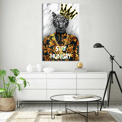 "STAY HUNGRY TIGER" - Art For Everyone