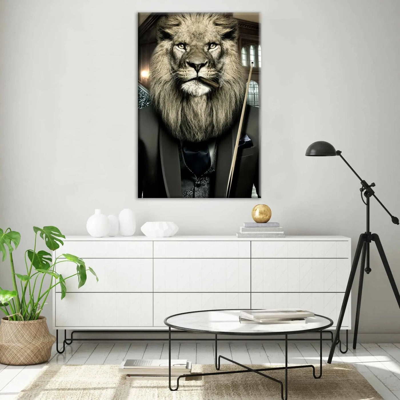 "SUIT LION" - Art For Everyone