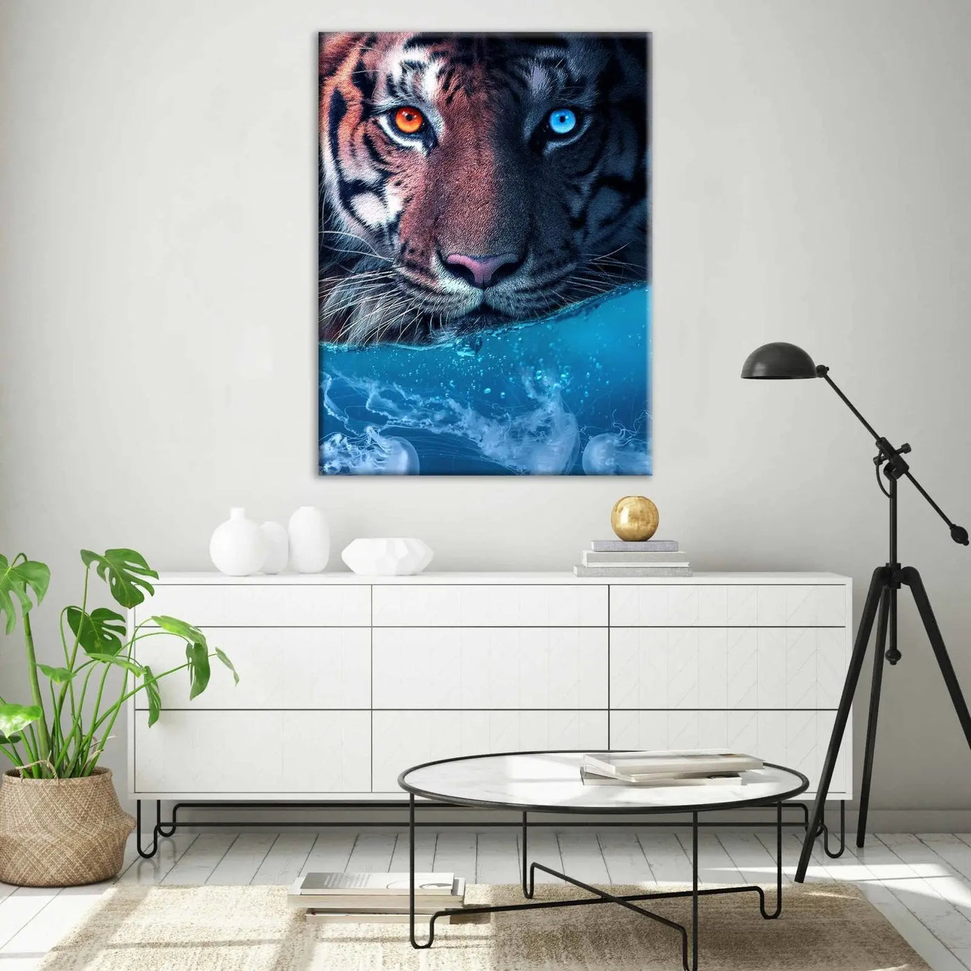 "UNDERWATER TIGER" - Art For Everyone